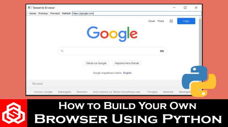How to build your own Web-Browser using Python
