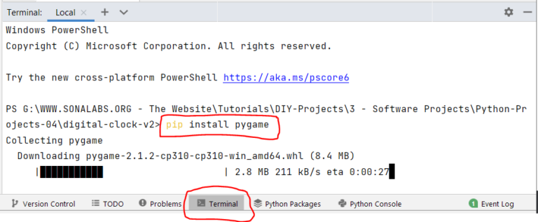 How to build a Digital Clock using Python - SonaLabs