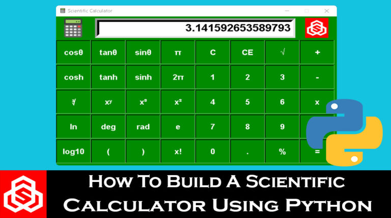 How to build a Scientific Calculator using Python